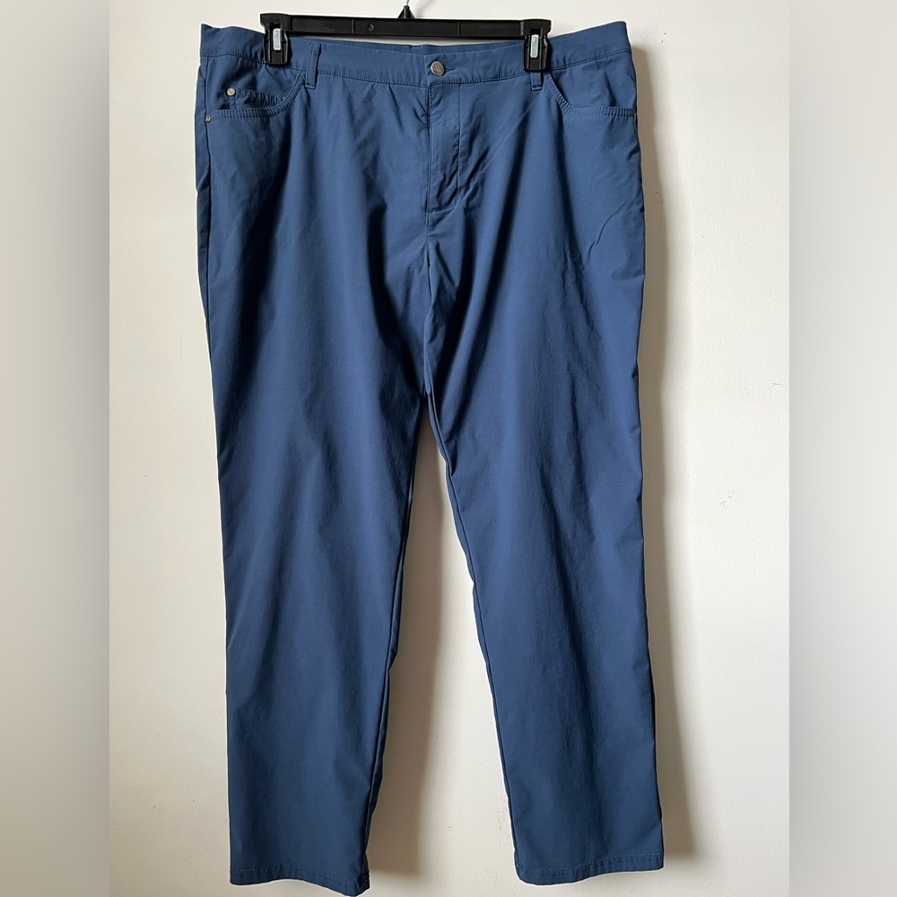 Adidas Primegreen Men's 5-pocket Blue Golf Pants